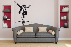 Sticker décoratif Musique - Mickael Jackson sticker-mickael-jackson.jpg